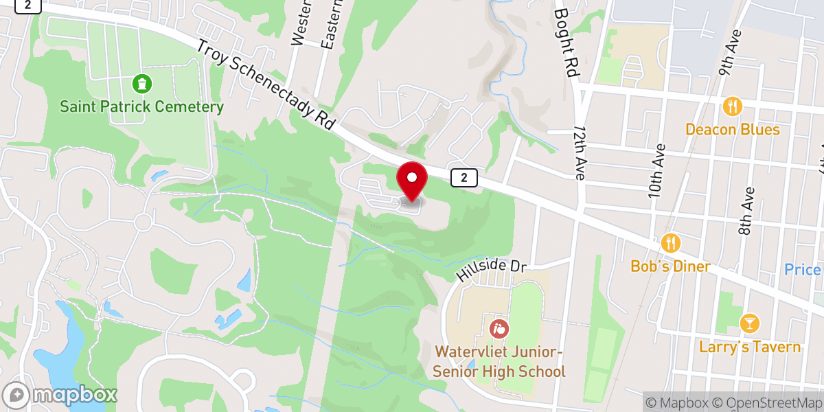 Map showing location of Saint Peter Armenian Apostolic Church