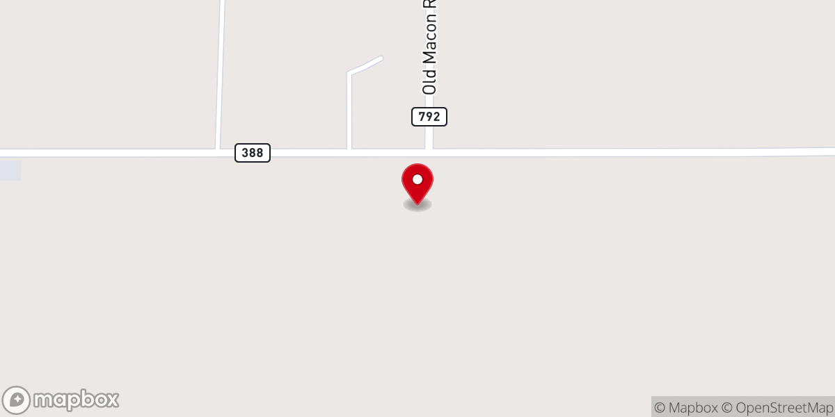 Map showing location of Brook Haven Mennonite Church