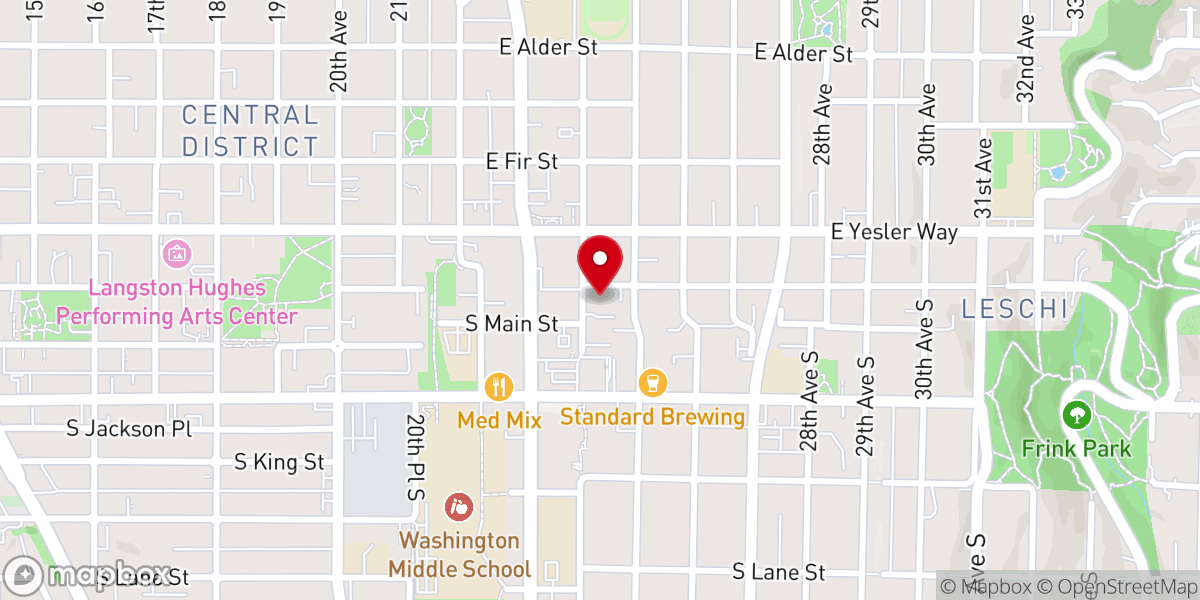 Map showing location of Bethel Christian Church of the Apostolic Faith