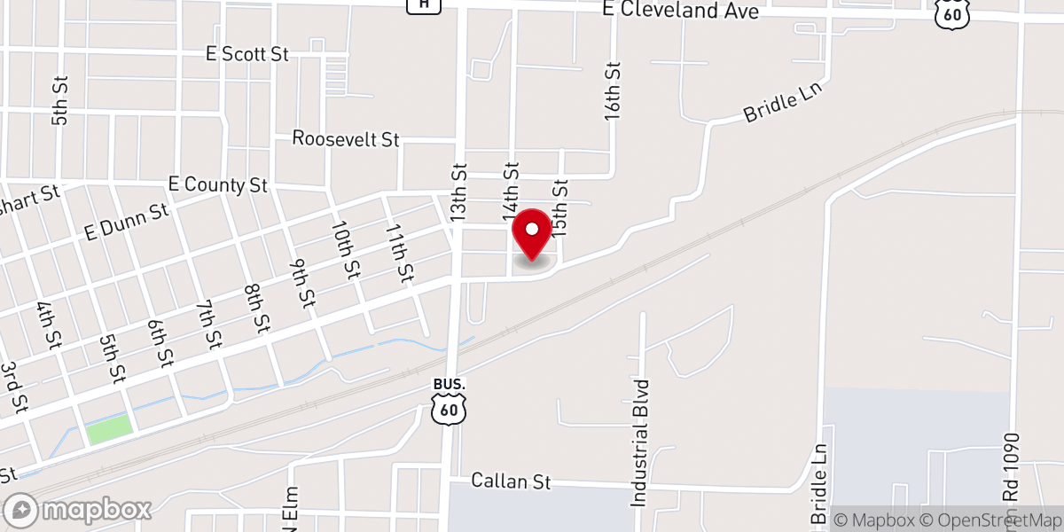 Map showing location of Closer Walk Christian Center