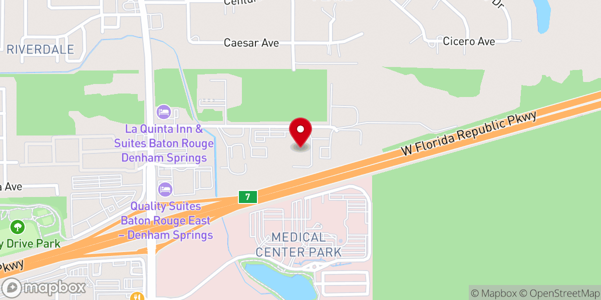 Map showing location of Capitol City Produce