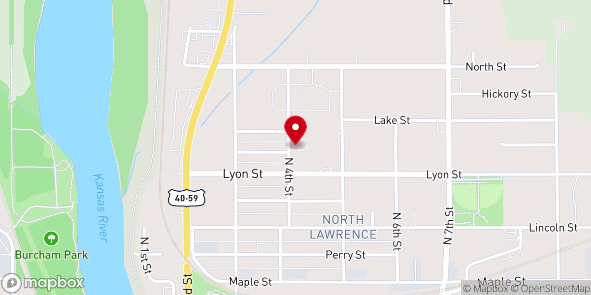 Map showing location of Church of God Holiness