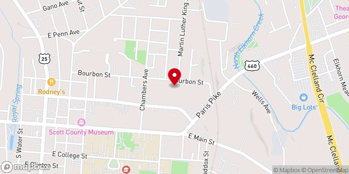 Map showing location of House of God