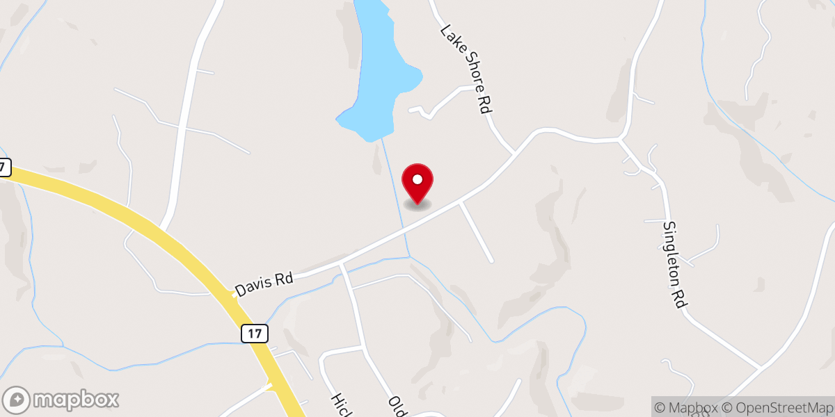Map showing location of Safe Harbor Church of God