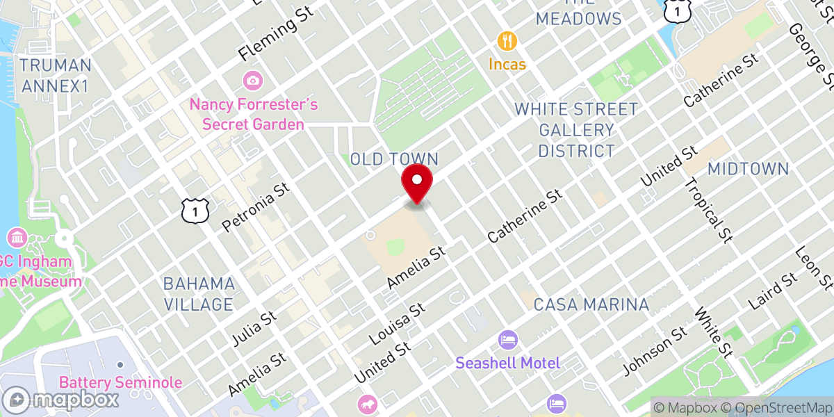 Map showing location of St Mary's Church Dorm