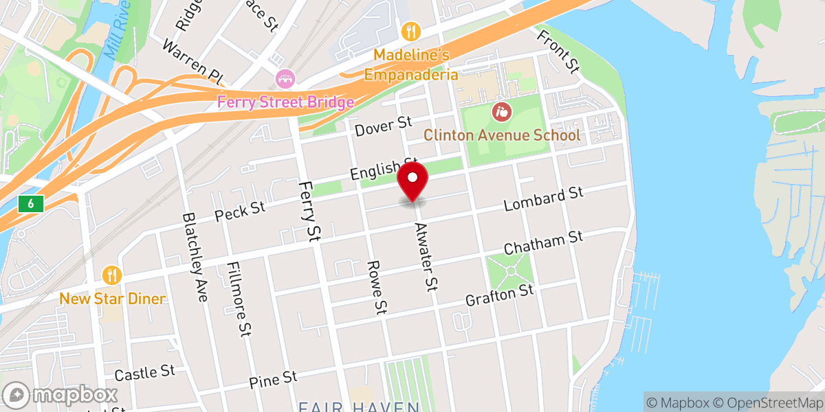 Map showing location of La Iglesia De Dios