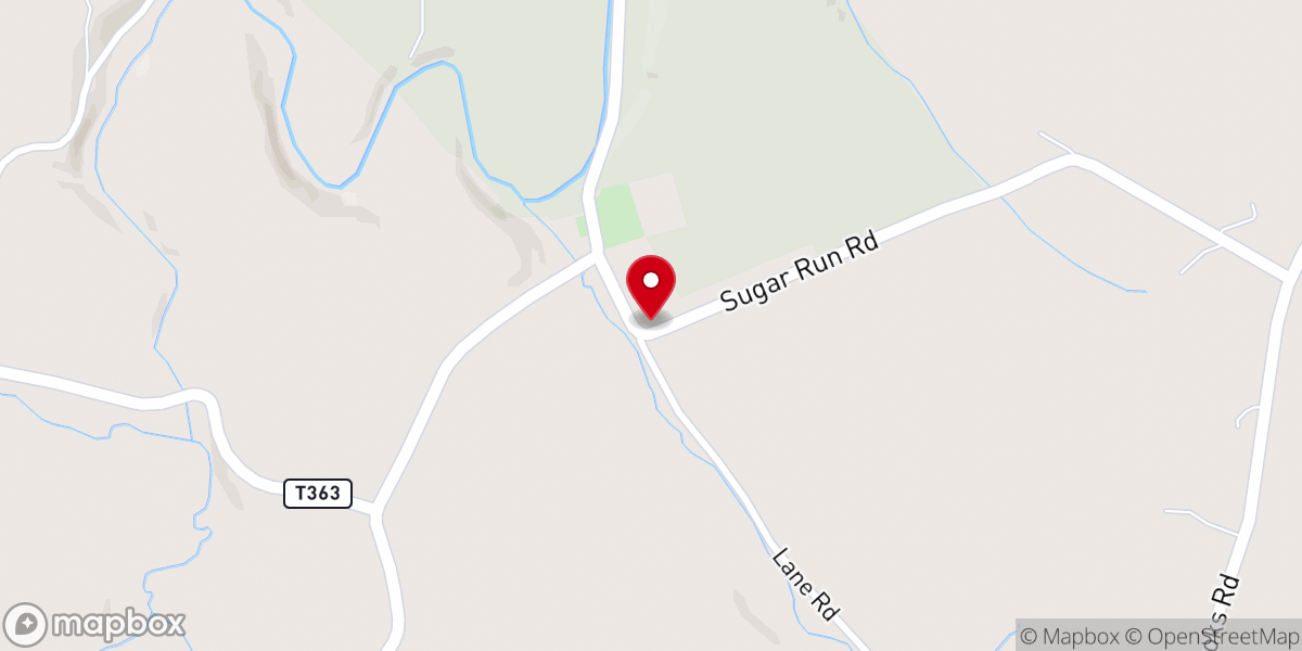 Map showing location of Todd