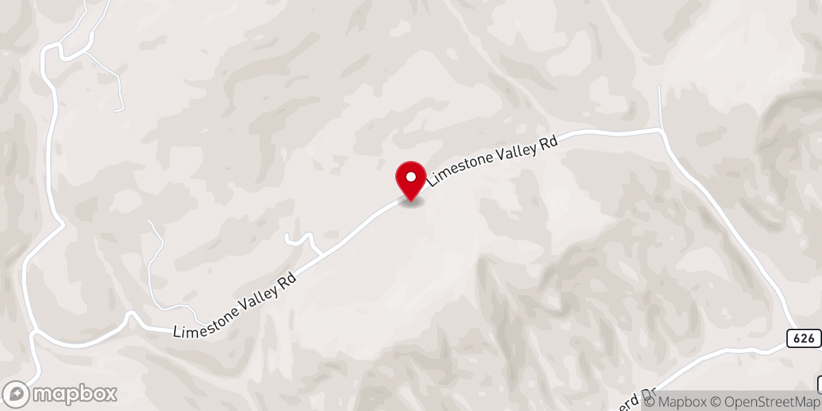Map showing location of Shepard’s Chapel Community Church