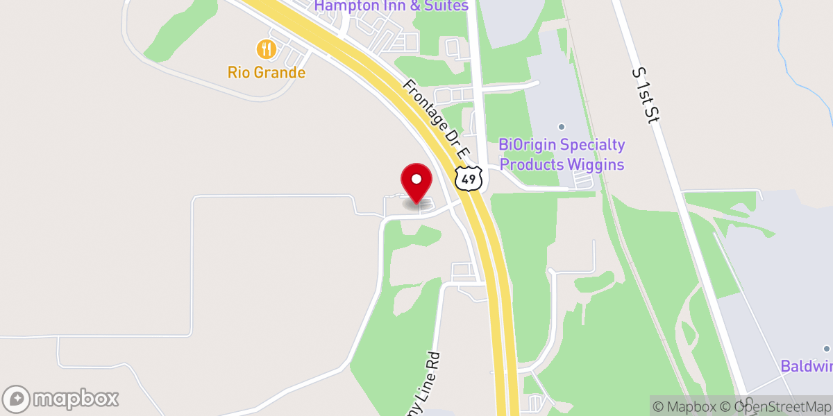 Map showing location of Family Lanes