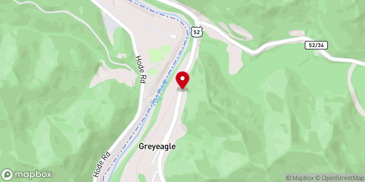Map showing location of Jesus Name Tabernacle