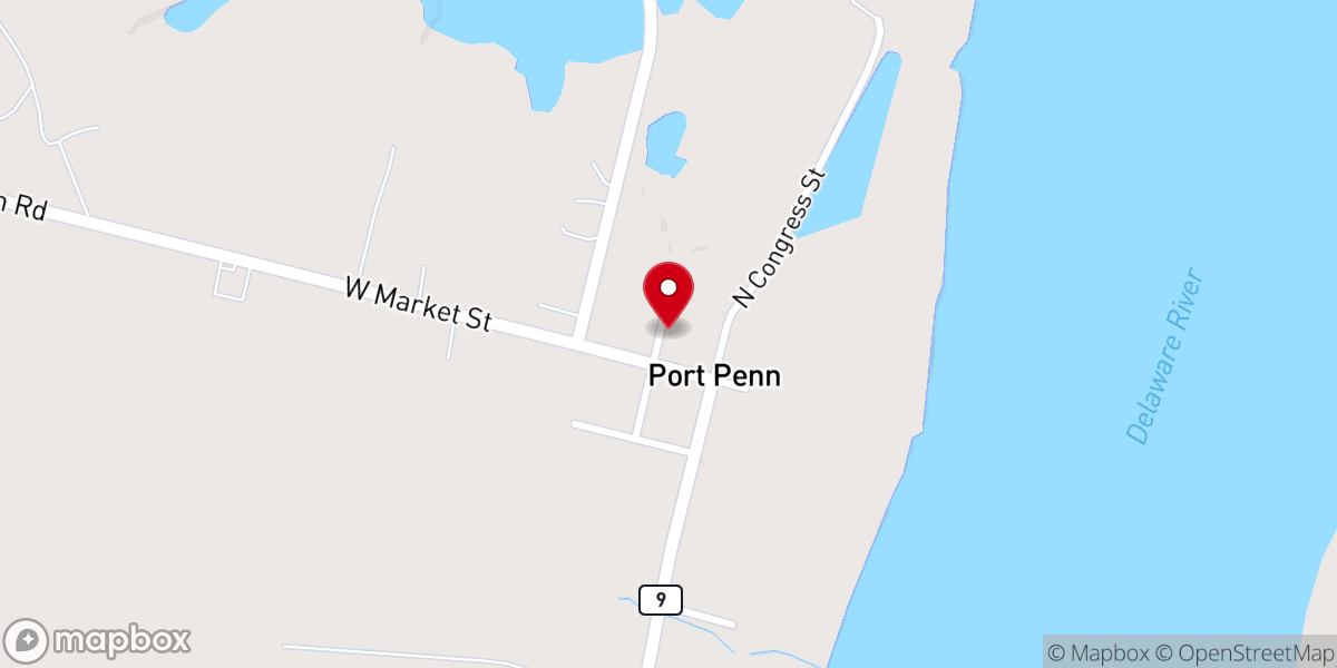 Map showing location of St Daniel's United Methodist