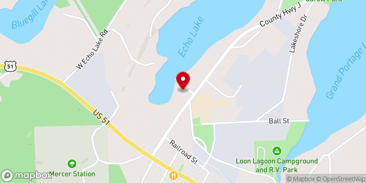 Map showing location of Faith Lutheran Church