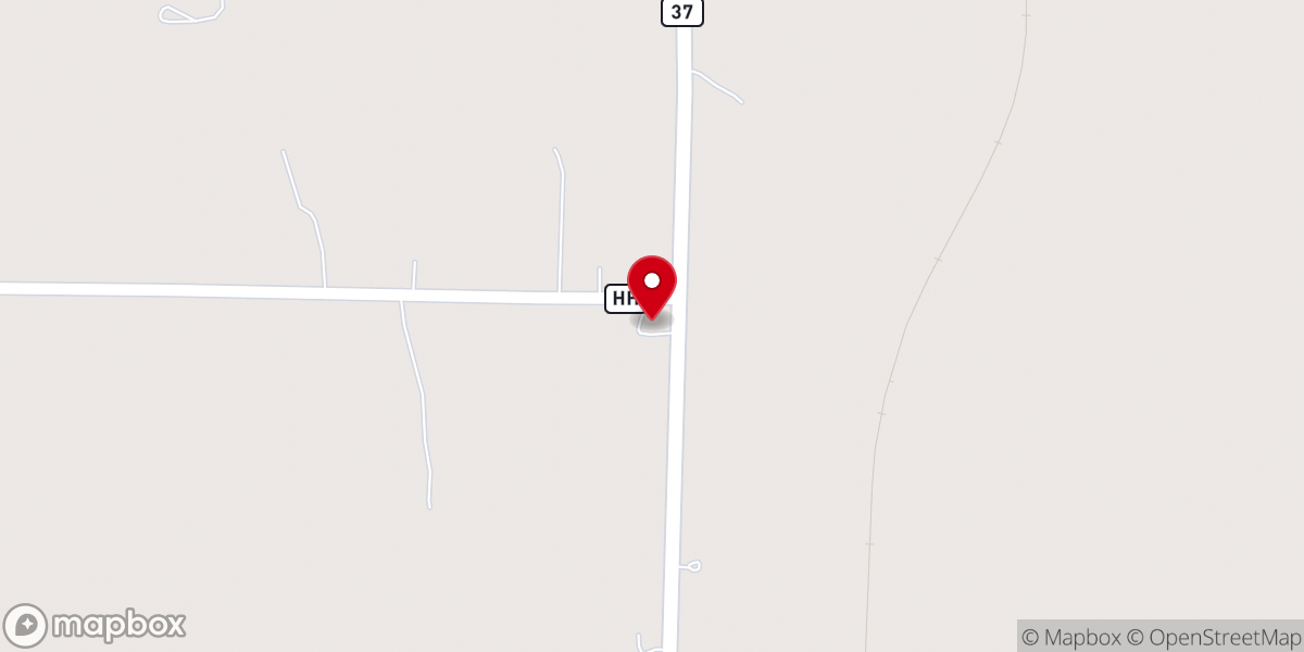 Map showing location of Long View Church