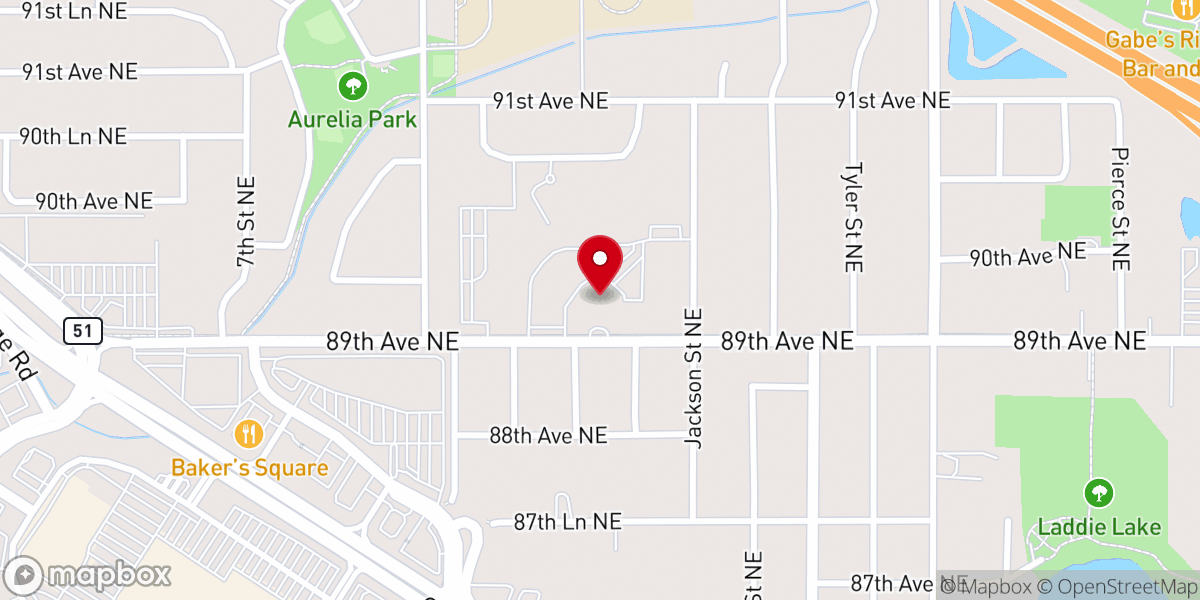 Map showing location of St Joseph church