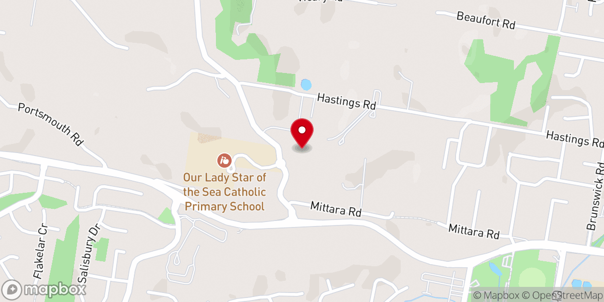 Map showing location of Anglican Parish of Terrigal - Church of the Holy Trinity