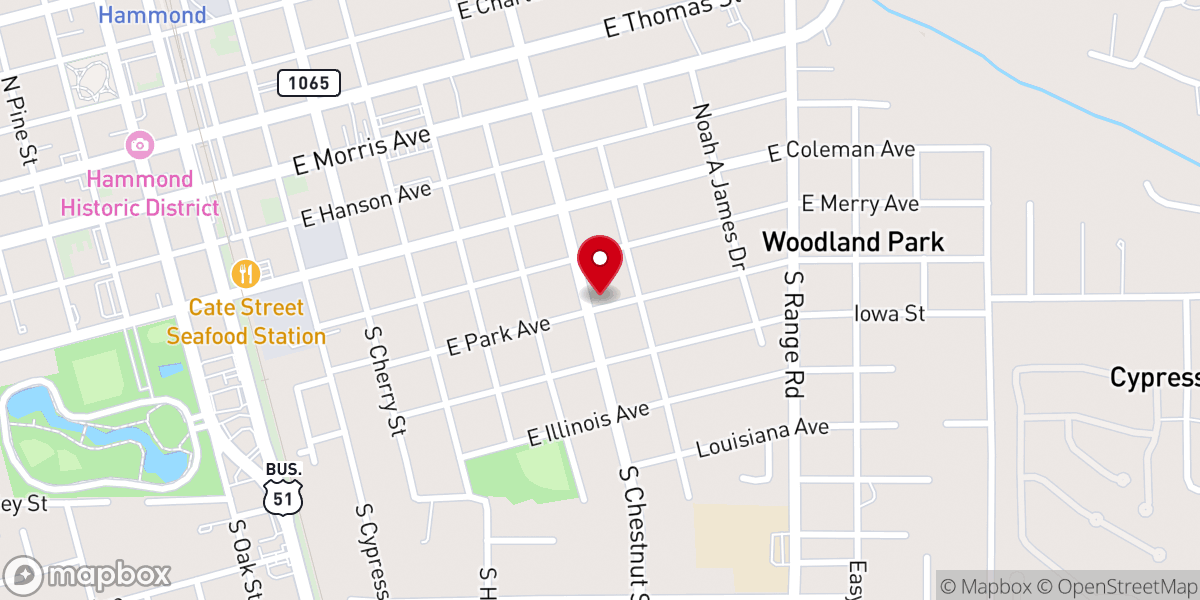 Map showing location of New Life Church Of Christ