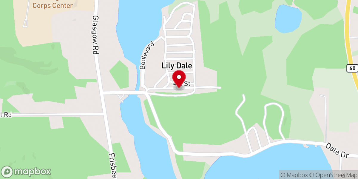 Map showing location of Rev Sherry Calkins - Registered Medium