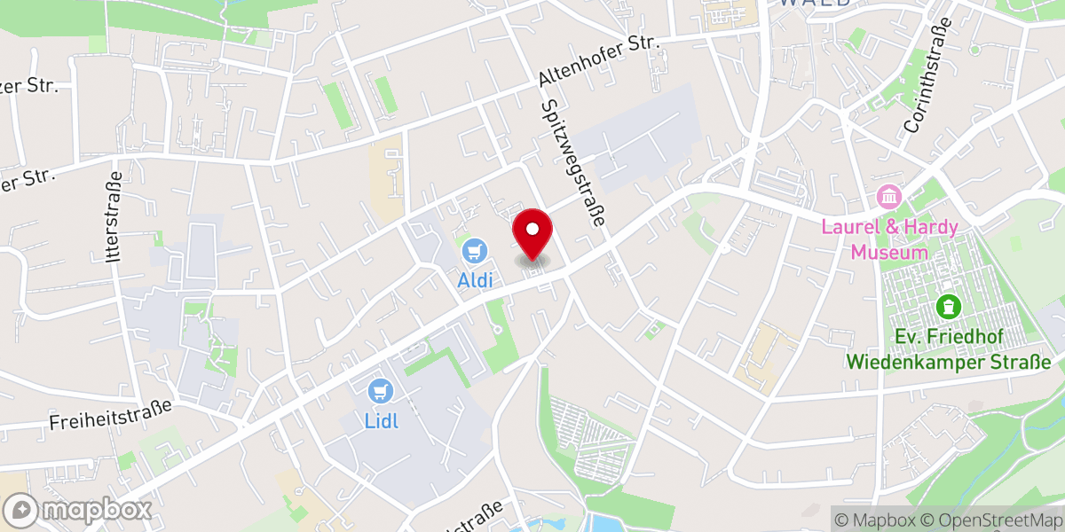 Map showing location of St. Katharina Wald