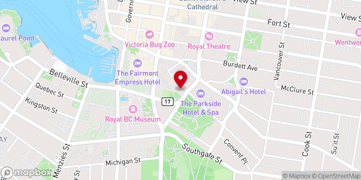 Map showing location of The Table Church