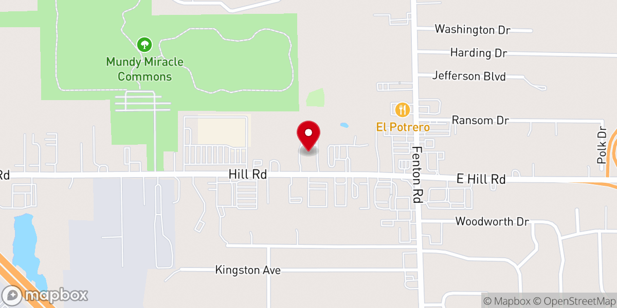 Map showing location of First United Church