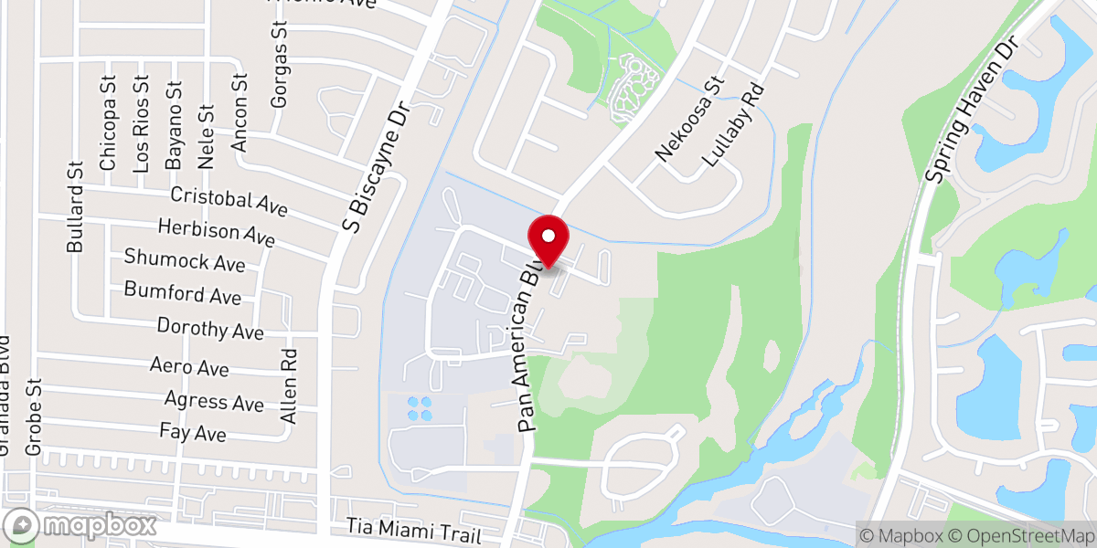 Map showing location of City of North Port Social Services Division