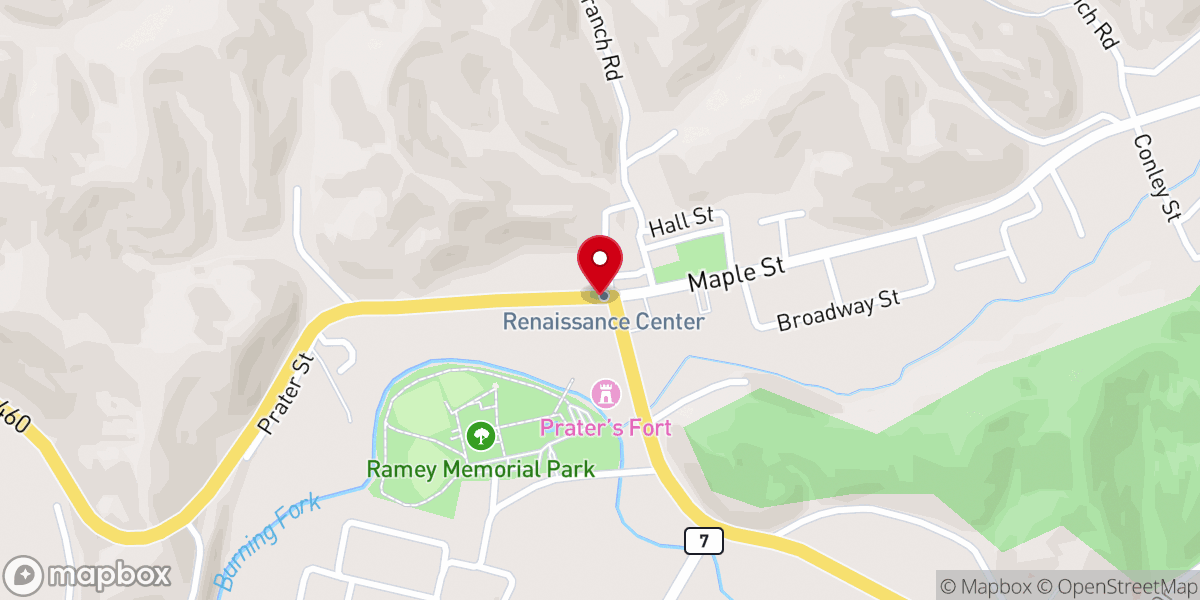 Map showing location of Mt Siani Church