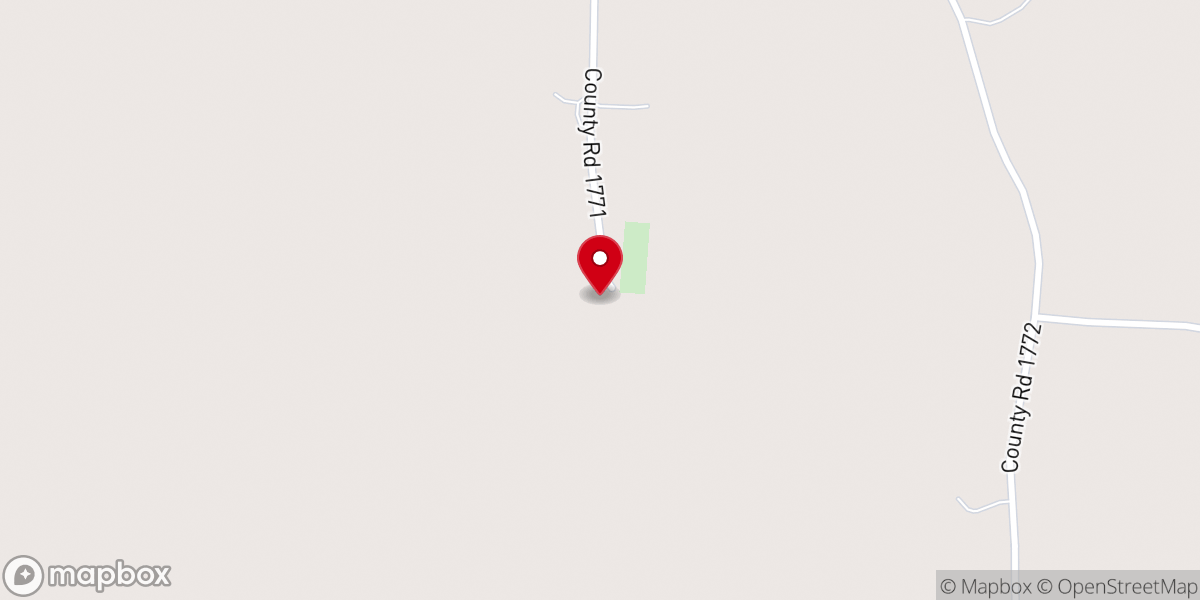 Map showing location of Mount Zion Church