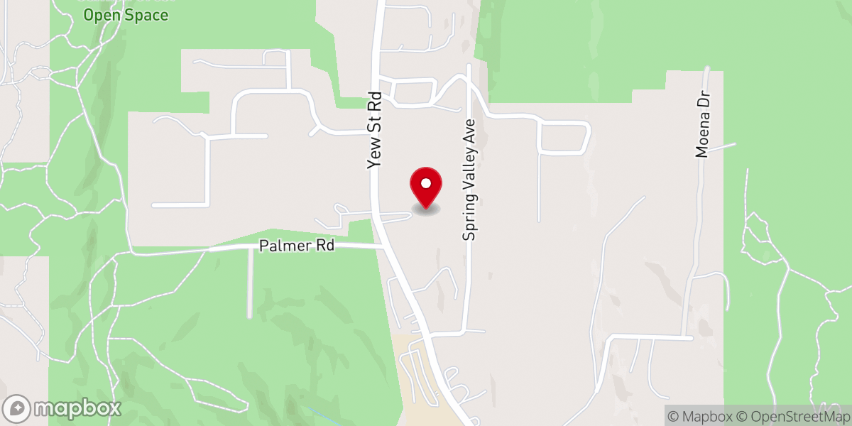 Map showing location of Center for Spiritual Living
