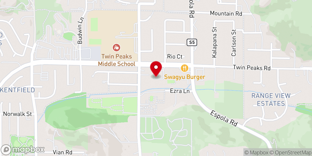 Map showing location of The Community Food Connection