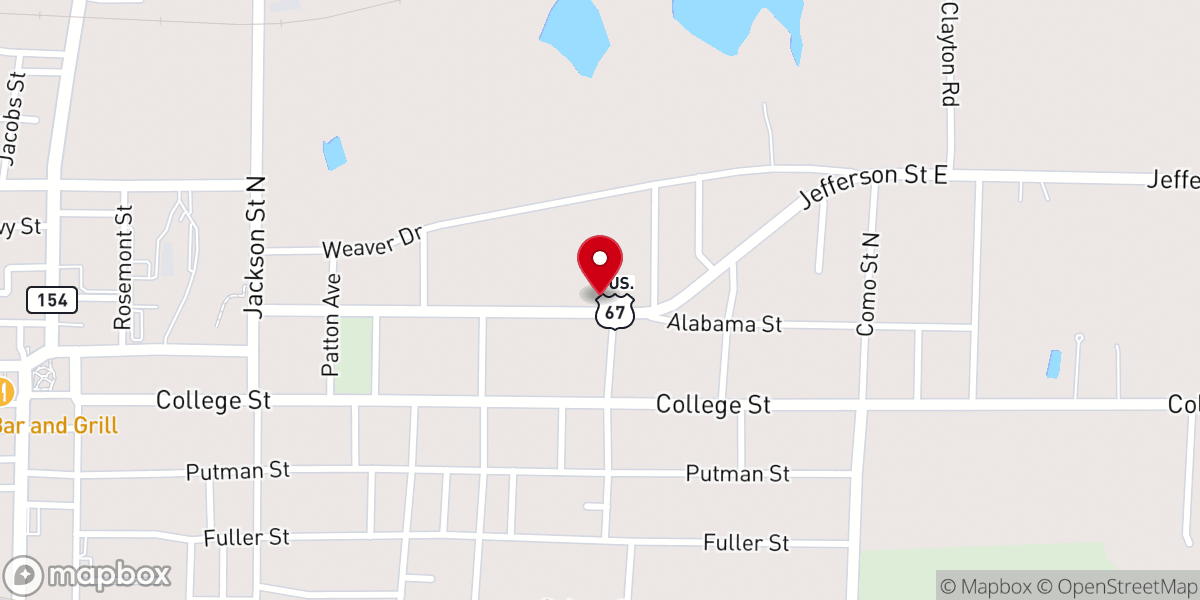 Map showing location of New Beginnings Healing and Deliverance Ministries International Inc.
