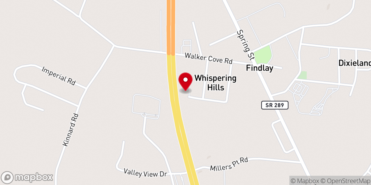 Map showing location of Abundant Grace Church (AGC Sparta)