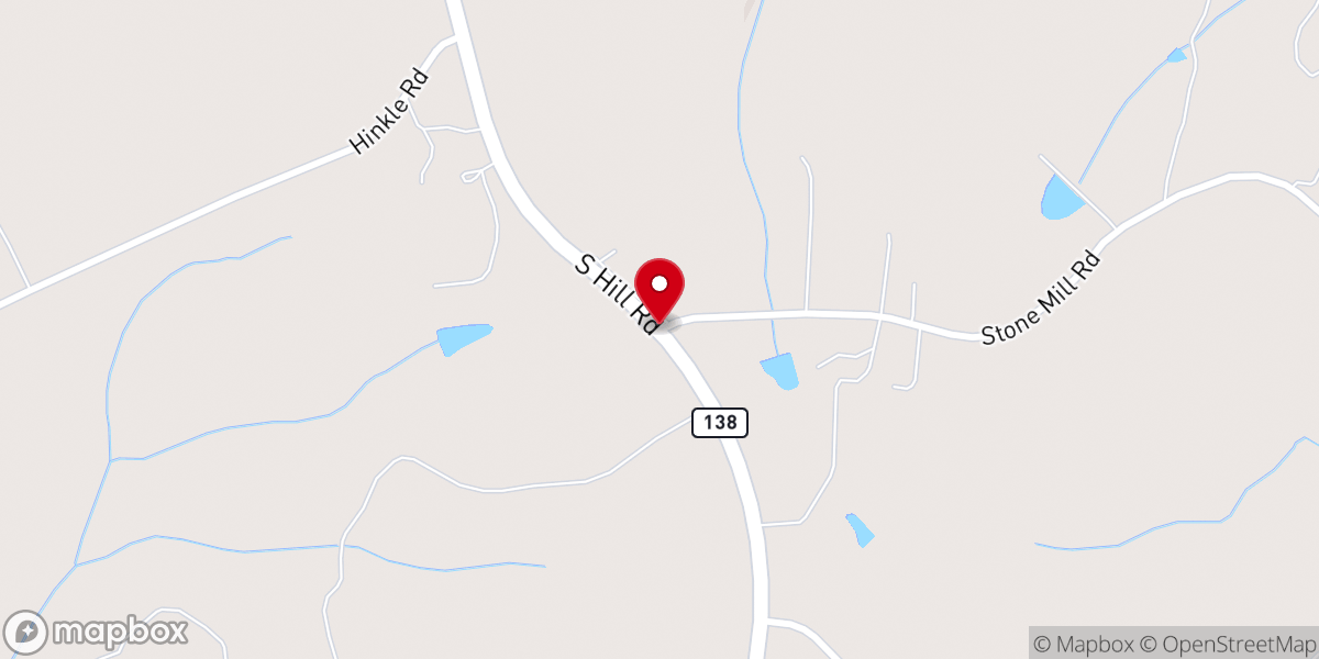 Map showing location of Owens Ted