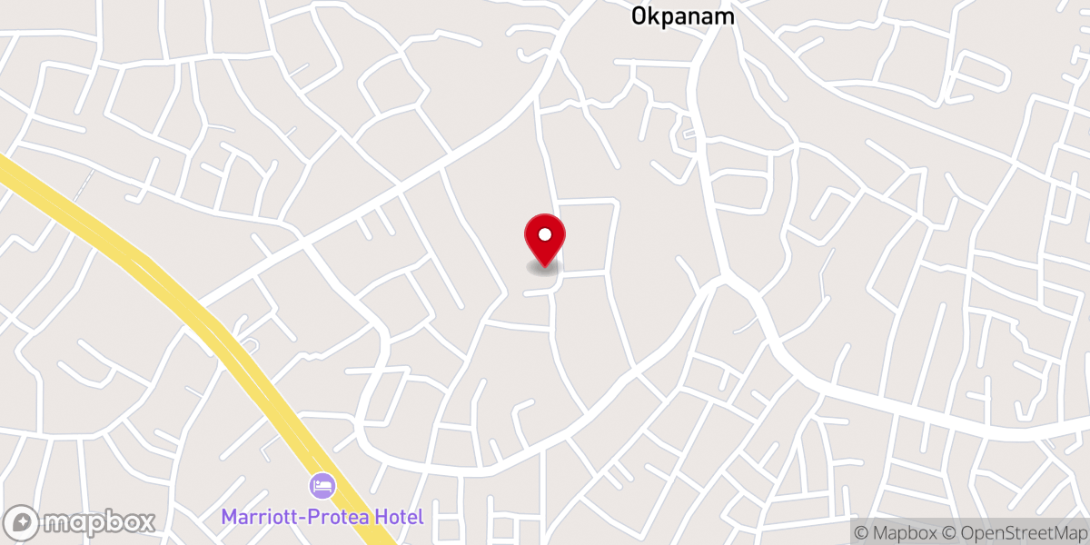 Map showing location of St Mulumba Catholic church