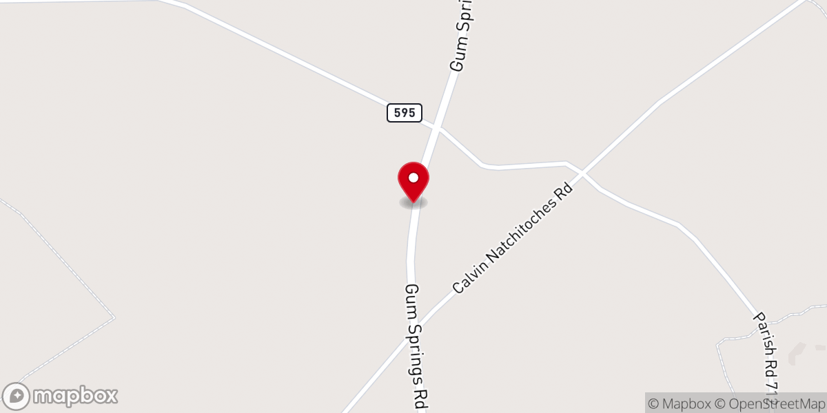 Map showing location of Winn Correctional Center