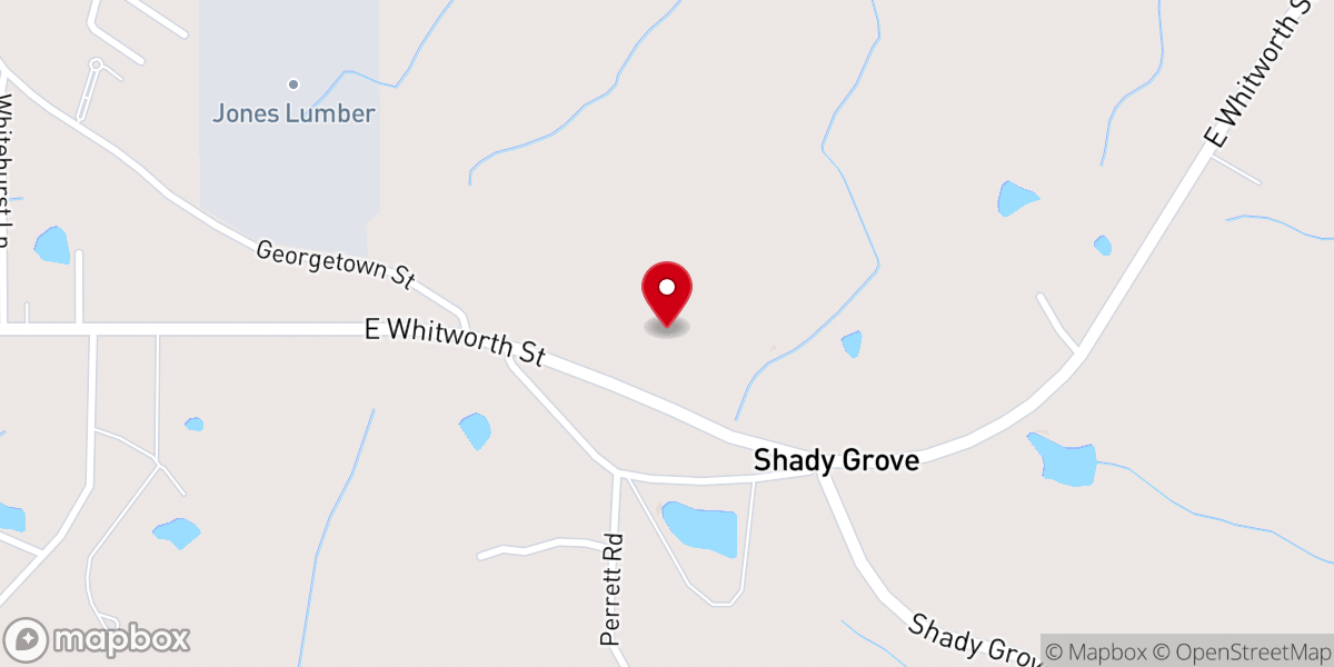 Map showing location of St. Peter Church of Christ (Holiness) USA