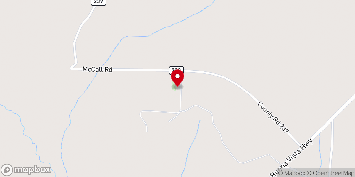 Map showing location of Pilgrim Rest Primitive Baptist Church