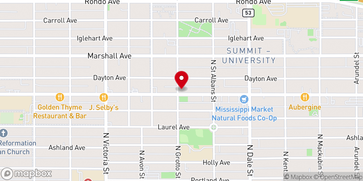Map showing location of Morning Star Missionary Church
