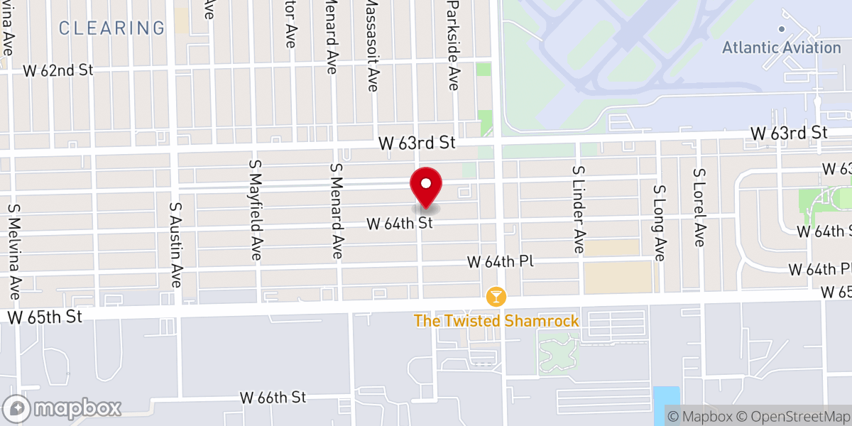 Map showing location of Wesleyan Missionary Church