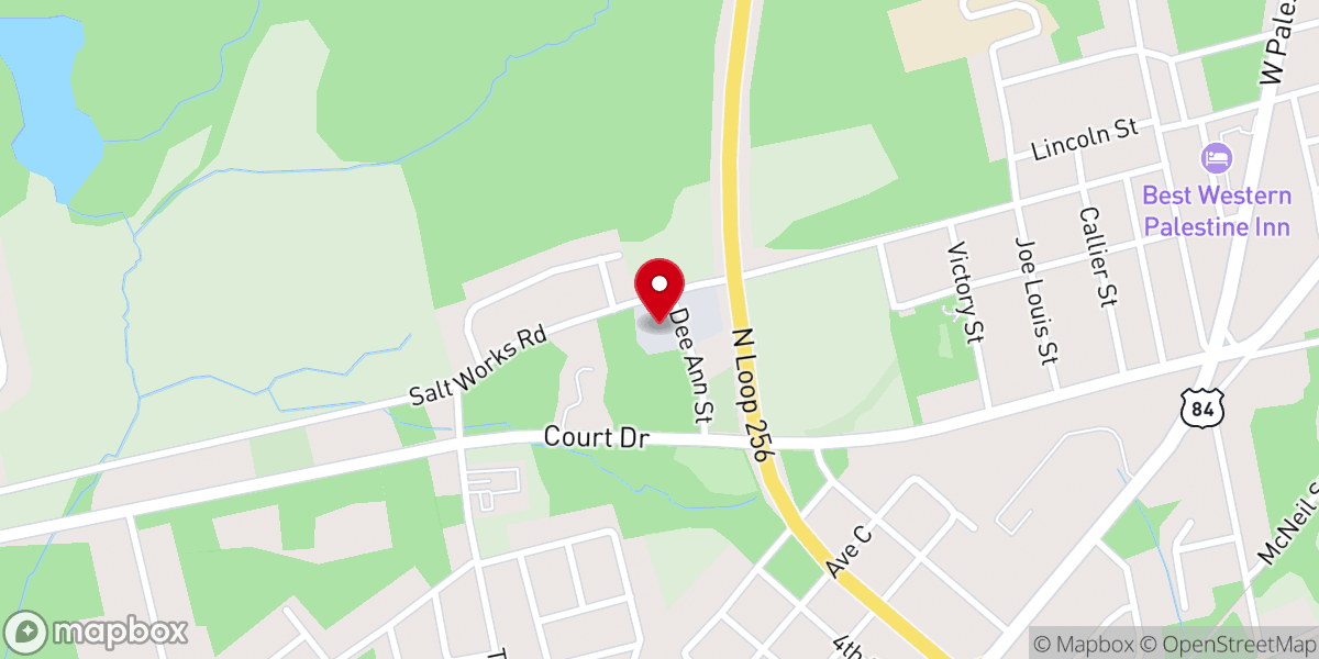 Map showing location of Lighthouse Community Church