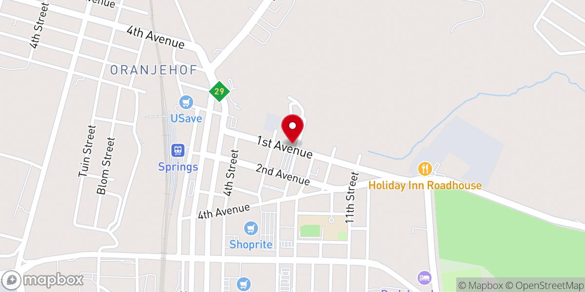 Map showing location of St Peter & St Paul Anglican Church