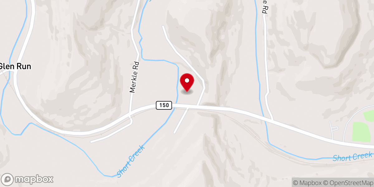 Map showing location of Church of God Meadowbrook