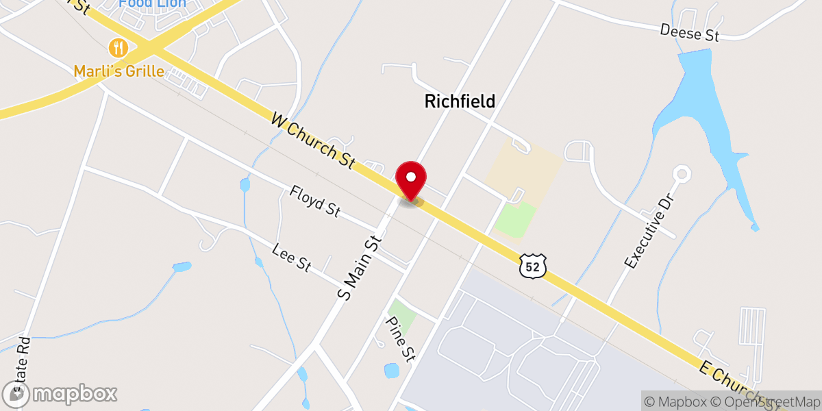 Map showing location of Davis & Davis, Attorneys at Law, P.C. (Stanly County)