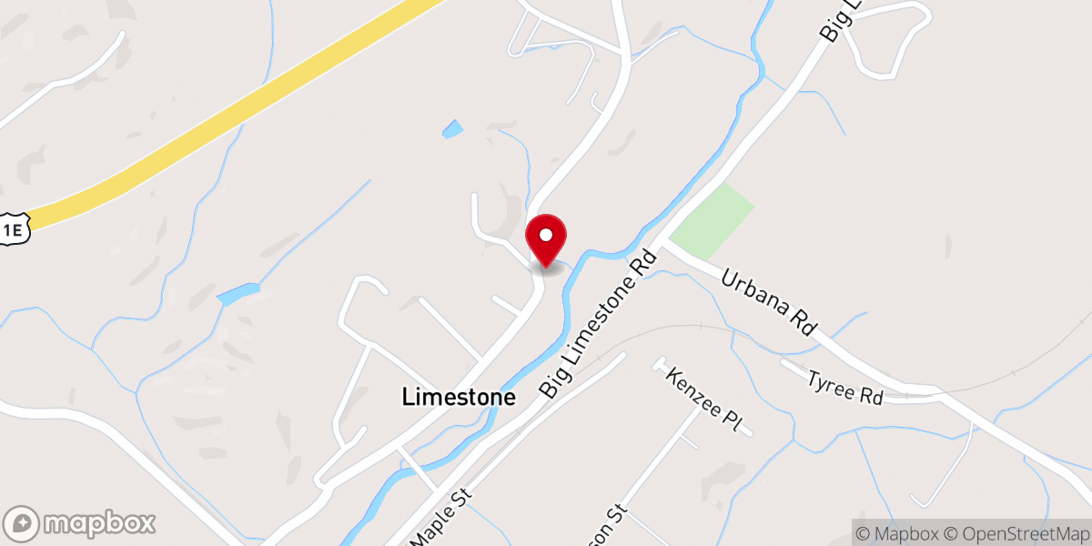 Map showing location of The Church At Limestone