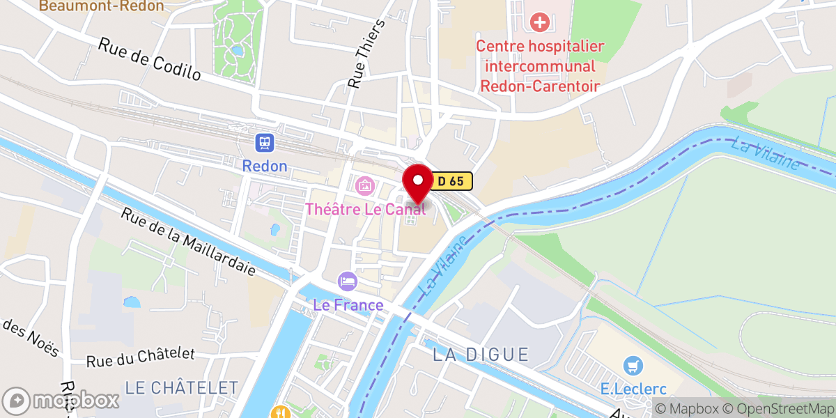 Map showing location of Abbatiale Saint-Sauveur
