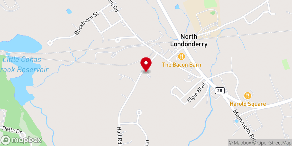 Map showing location of Slavic Baptist Church