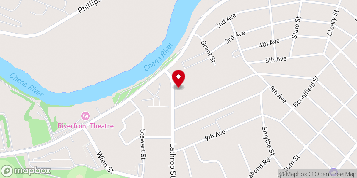 Map showing location of North Gate House of Prayer