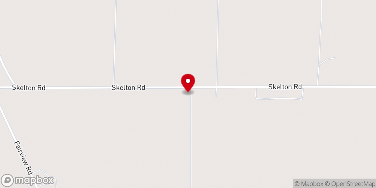 Map showing location of Mount Calvary Church