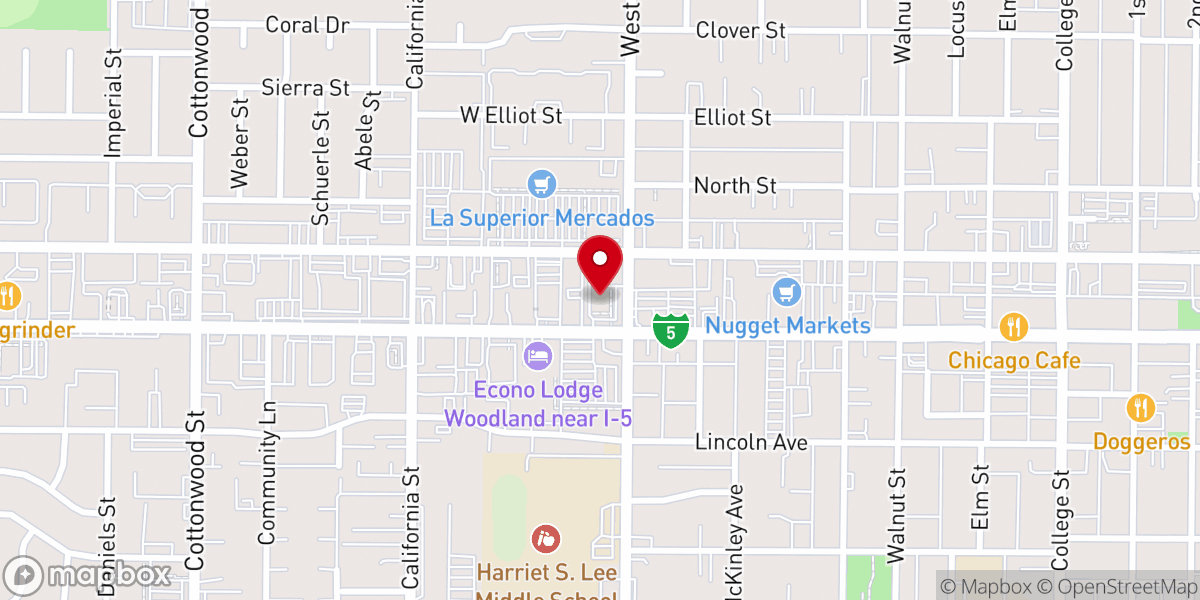 Map showing location of Outlaw Revival Ministries