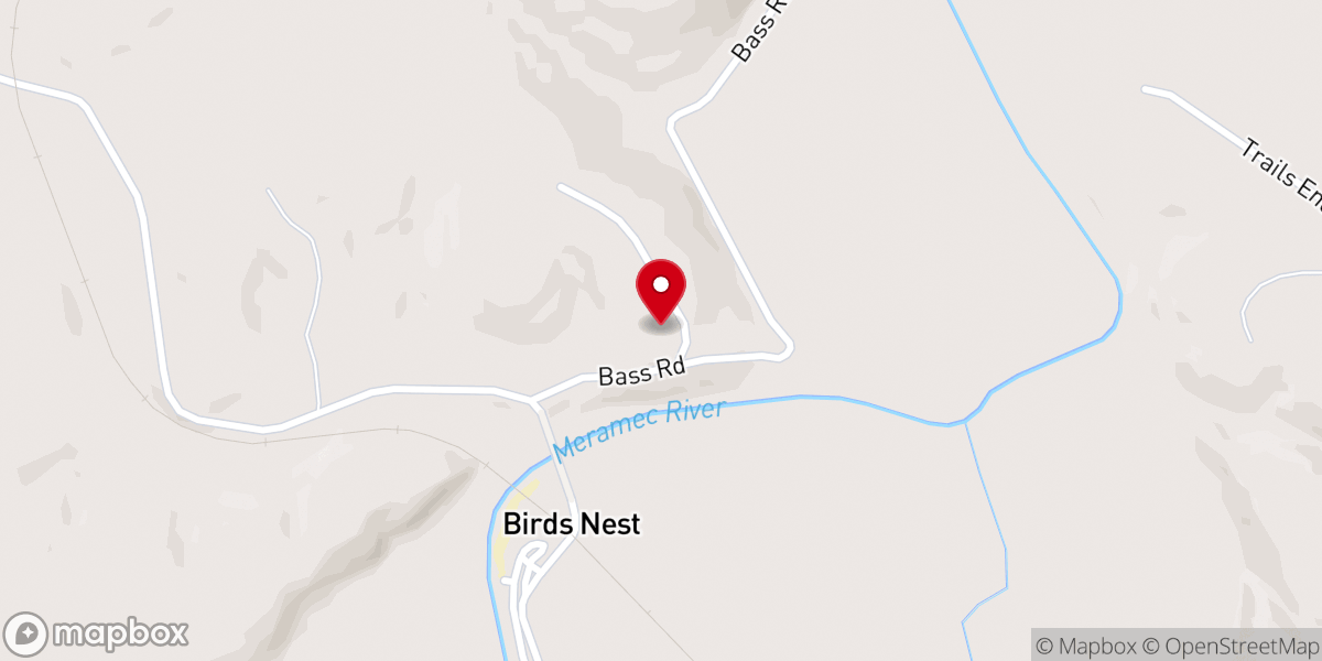 Map showing location of Camp MORIAH