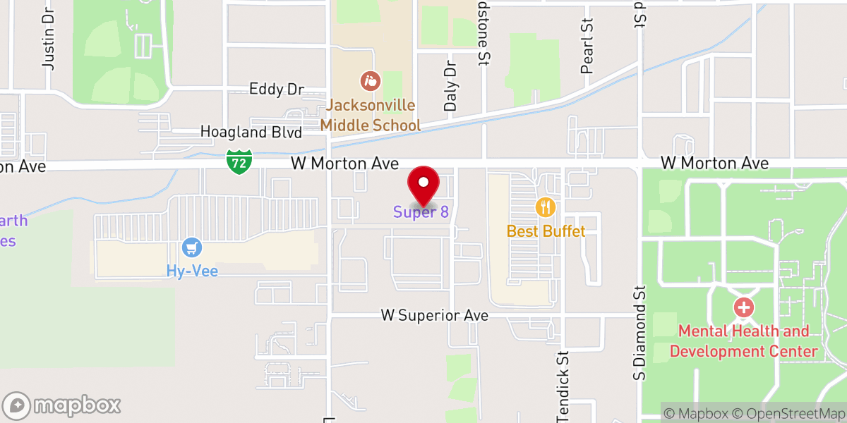 Map showing location of The Salvation Army Jacksonville
